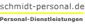 Firmenlogo schmidt-personal.de Personal-Dienstleistungen GmbH